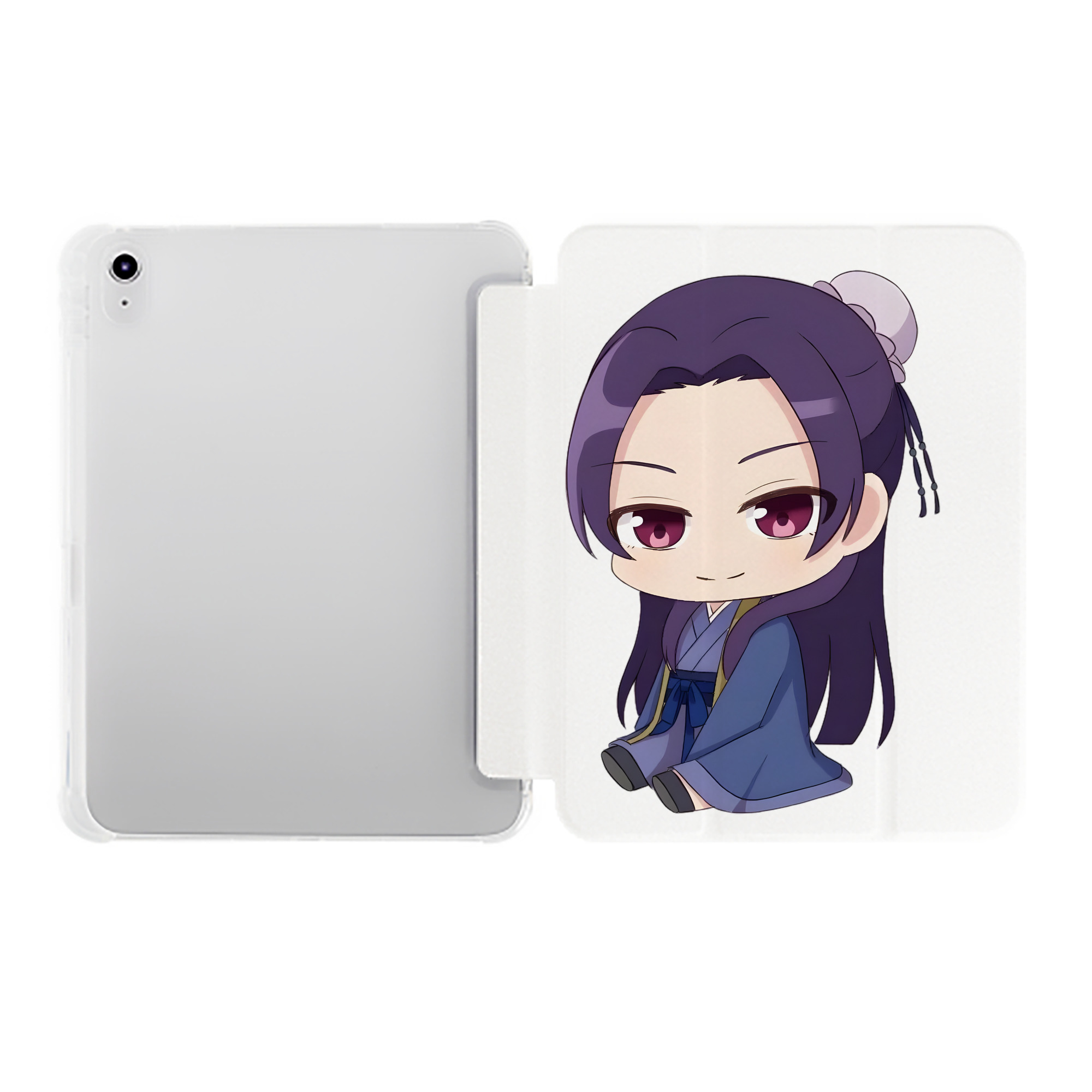 （画像用） 薬屋のひとりごと The Apothecary Diaries IPad ケース ペン収納付き 三つ折りスタンド PUレザー×シリコン 対応機種9.5/10.5/10.9インチ